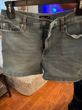 Banana Republic Light Blue Denim Cutoff Shorts